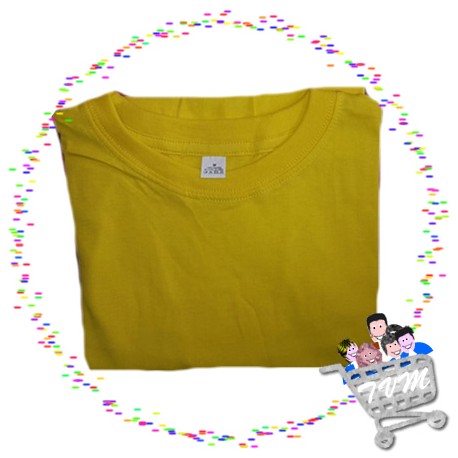 Camiseta tipo T-Shirt Amarillo